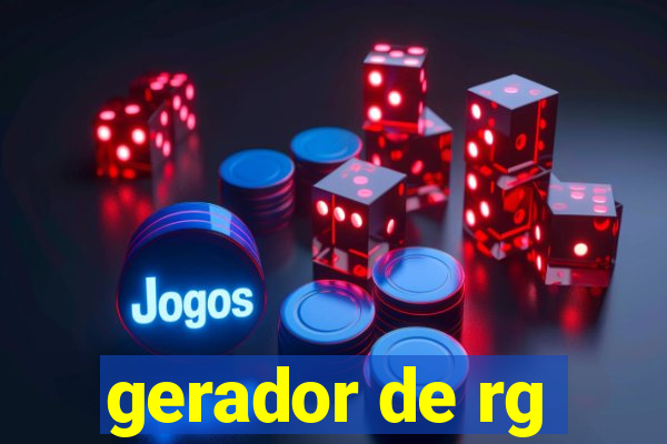 gerador de rg